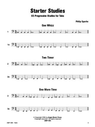 Starter Studies - Philip Sparke - Partition - Tuba
